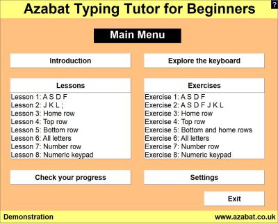Beginners Typing Tutor
